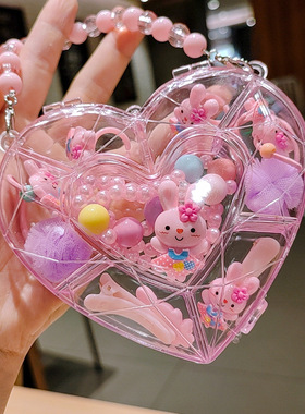 卡通可爱水果吊坠手链套装生日礼盒装