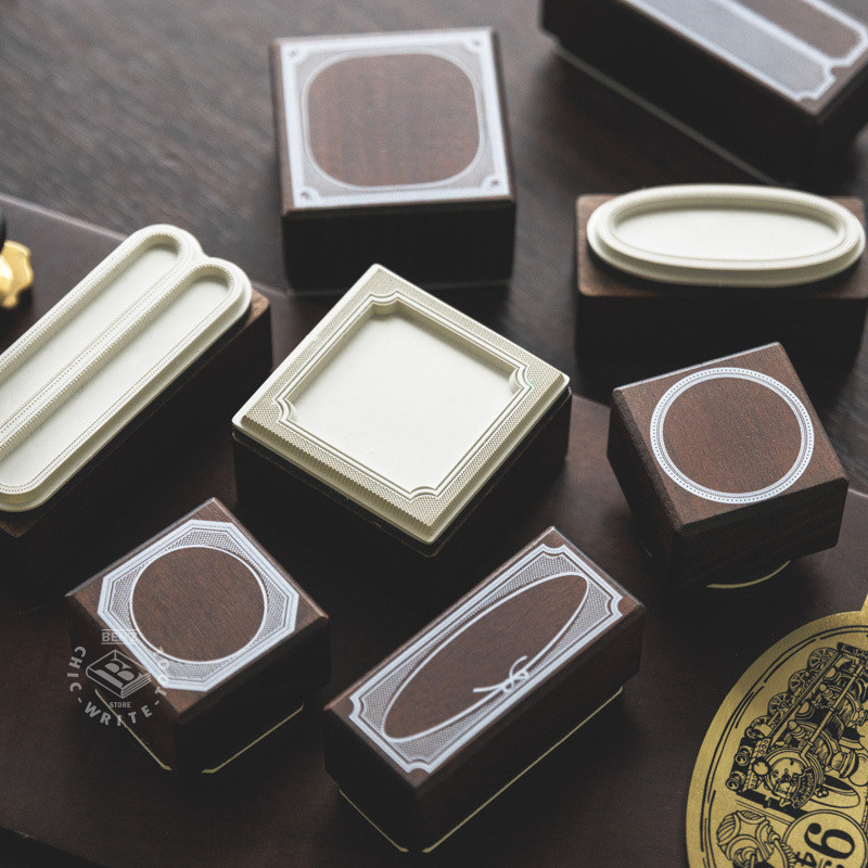 【特价】木质边框欧式印章 复古手帐装饰DIY打底素材,文具电教/文化用品/商务用品,手帐印章,淘宝优惠券,粉丝福利购,淘宝优惠卷