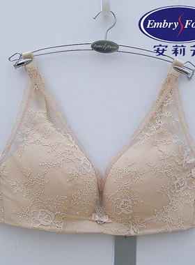 安莉芳E200384配套轻柔杯薄款无钢圈内衣女收副乳文胸EB00384