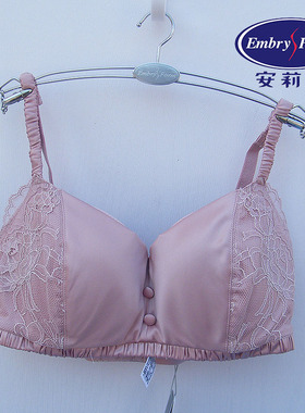 安莉芳E200419/E300419配套光面无钢圈文胸女中厚聚拢内衣EB00418