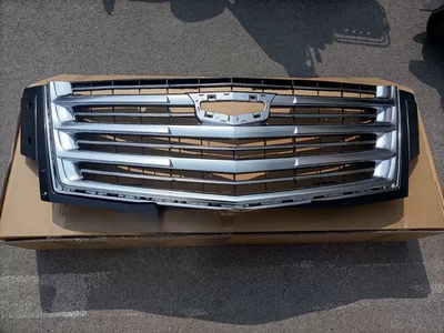 适用凯迪拉克凯雷德ESCALADE15-20款前上中网进气格栅前散热格栅