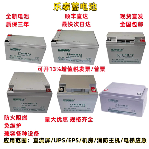 乐泰蓄电池门禁UPS/EPS应急