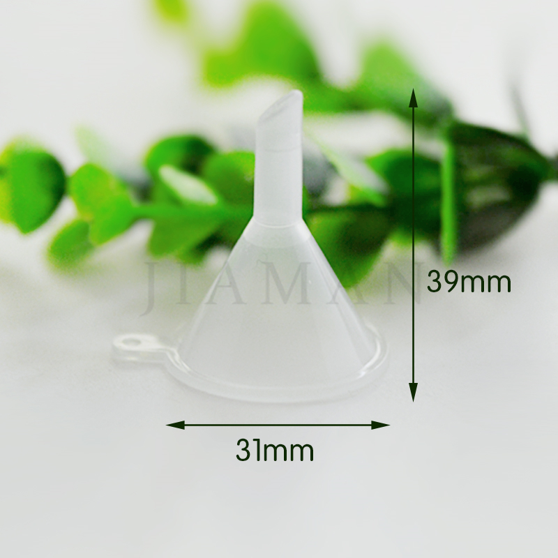 塑料透明三角漏斗家用分装