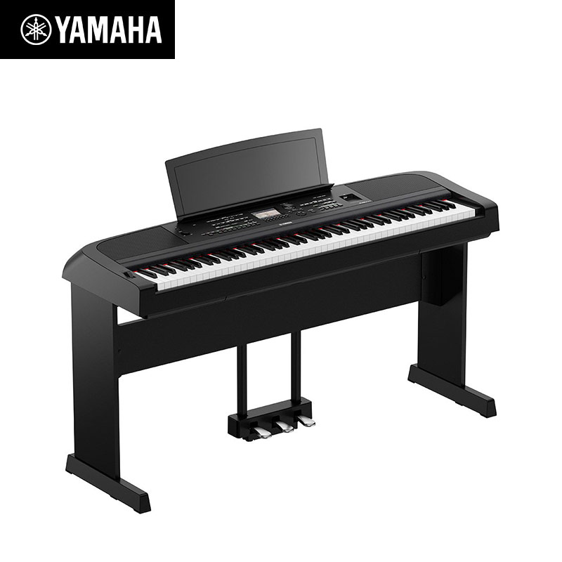 雅马哈DGX-670 电钢琴初学者88键重锤便携式专业智能电子钢琴弹唱