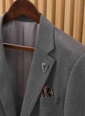 气度不凡！高端行政套西！柜6000+！男士商务通勤西服西裤套装套