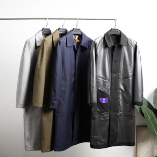 激动人心！岛国定制防风防水面料！秋季男士全压胶工艺中长款风衣