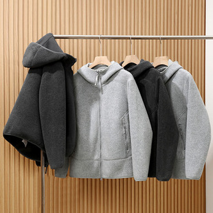 一件过冬！升级加厚！巨保暖 不臃肿 户外男士连帽摇粒绒夹克外套