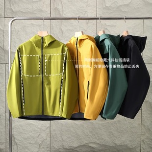 男士 软壳王者 蓄热暖绒 3D立裁 户外连帽软壳衣 防风防泼水