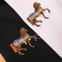 Light Luxury Line! Sorona Cool-Feel Pique Cotton! Heavy Embroidery! High-End Summer Men's Short-Sleeve Polo Shirt