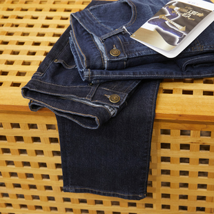 日单！防紫外线的牛仔裤！合体裁剪！男士百搭水洗弹力牛仔长裤