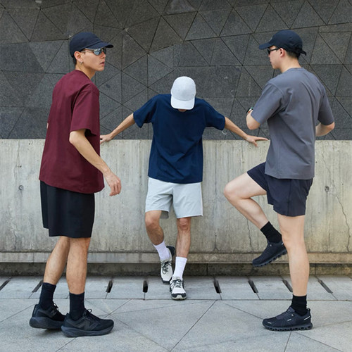 户外综训系列 出色裁剪 凉感速干透气 夏季男士运动休闲短裤中裤
