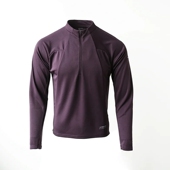 原1090 3D立裁 男士 户外人气单品 半拉链综训速干运动长袖 T恤