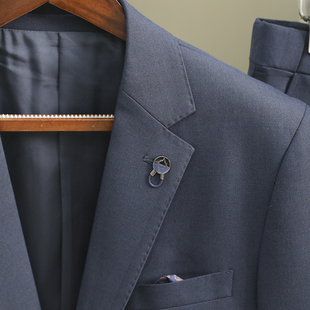 轻奢高端通勤西服西裤 名门之作 男士 商务行政套西 线下3000