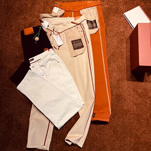 石墨酵素水洗 進囗斜纹棉 男士 高端经典 柜6800 休闲牛仔裤 老钱风