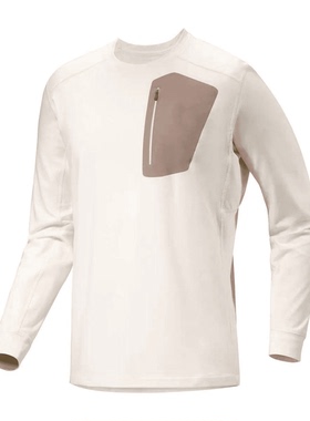 清货！LT系列！科技暖绒！3D立裁！男士户外机能风抓绒T恤衫