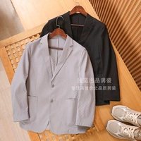 卓爾不凡！高級提花肌理面料！抗皺有型！男士商務休閑西服西裝