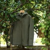 小路家城市机能系列 户外连帽抓绒外套 男士 科技暖绒 速暖速热