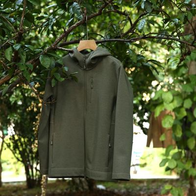 小路家城市机能系列！科技暖绒！速暖速热！男士户外连帽抓绒外套