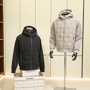 拼接式 柜999 连帽羽绒服 男士 90鸭绒 人气断货王 防风防泼水