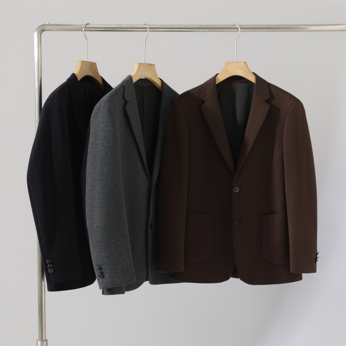 门店千元级！精纺绵羊毛！抗皱挺括！秋冬新款男士羊毛呢西服西装