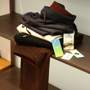 天丝莫代尔 休闲裤 進囗AB双面珠地棉 轻奢直筒卫裤 男士 老钱风