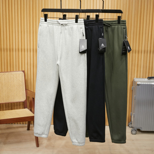原800 加绒jogger束脚卫裤 仿羊羔绒内里 时尚 秋冬男士 北系列