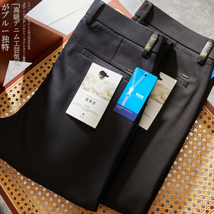 男商务通勤百搭休闲裤 高端精品 秋冬新款 质感高级 桑蚕丝混纺