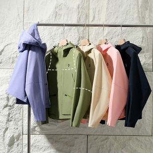 男女同款 3D立裁 连帽软壳冲锋衣 轻量化透气防泼水 HK设计师款