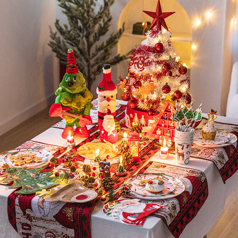 小型圣诞树2025新款桌面套餐