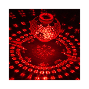 新年灯笼2026新款儿童手提福字装饰过年旋转彩灯投影灯十五小花灯