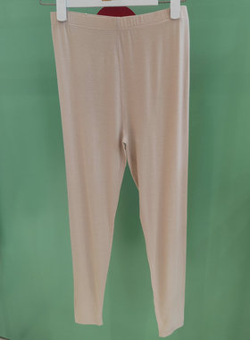 新一系YI67822新1系女飘飞绒莫代尔单条秋裤薄款打底保暖线裤长裤