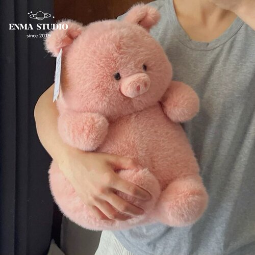 ENMA STUDIO可爱胖墩猪猪毛绒公仔儿童玩具女生节日礼物玩偶娃娃