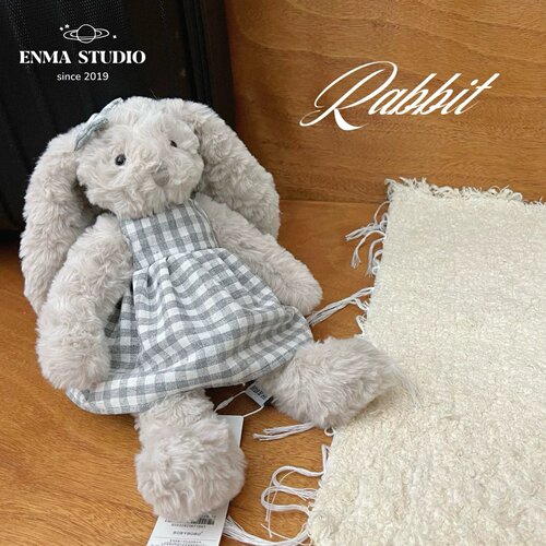 ENMA STUDIO正版兔子玩偶毛绒玩具公仔睡觉抱安抚娃娃生日礼物女