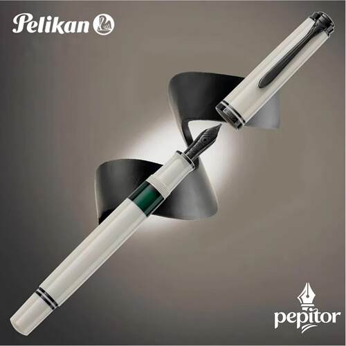 PEPITOR 德国原装正品M670暖灰色限量帝王系列墨水笔18K