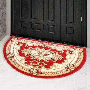 美心欧式 剪花半圆形地毯门垫进门地垫入户门脚垫家用门厅门口垫子