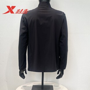 特步综合训练男子单风衣2026夏季新款休闲梭织薄外套974229140232