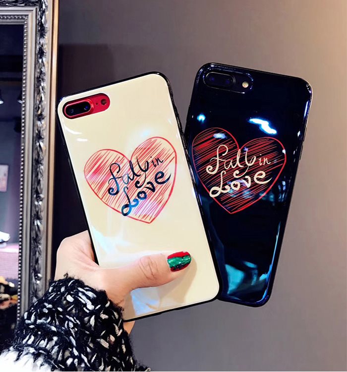 ¿É°®ÇéÂÂÀ¶¹â°®ÐÄiphone7/8/XÊÖ»ú¿Ç6plusÆ»¹û6s¹è½ºÍøºì¶¶ÒôÅ®¿î