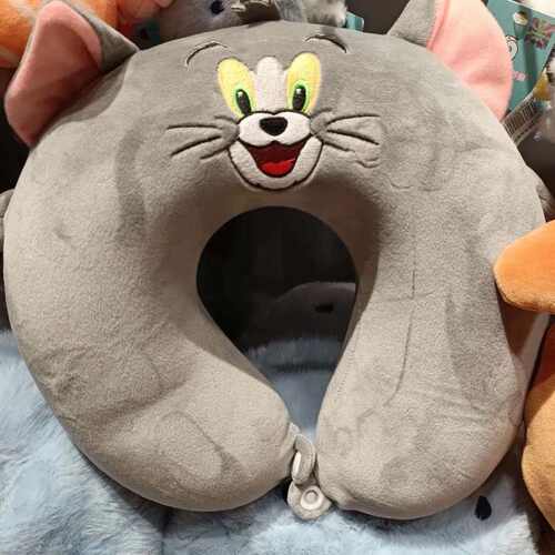 护颈枕记忆棉U型枕卡通礼品家居logo刺绣慢回弹旅行午睡枕头
