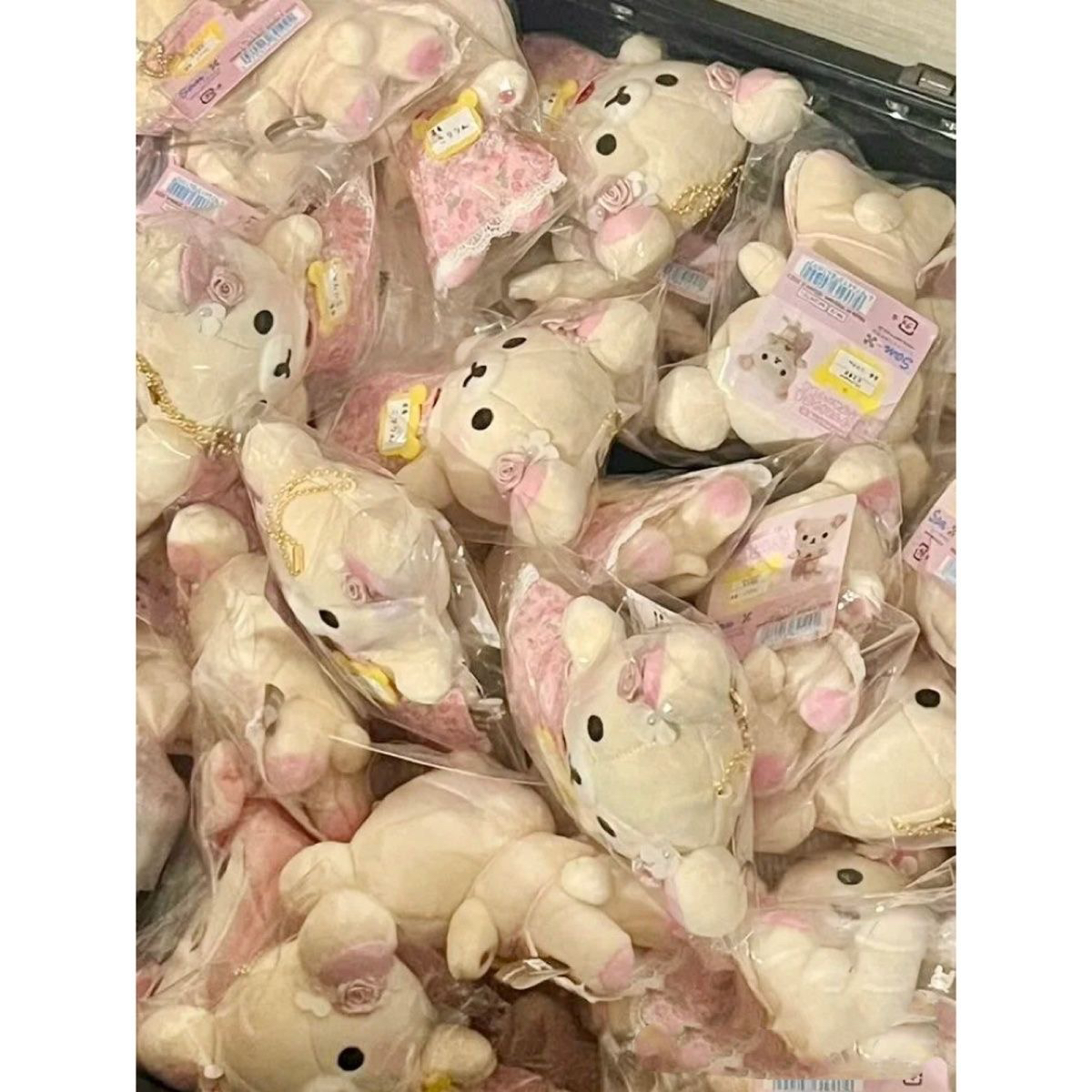 日系可爱sanx轻松熊店长系列毛绒挂件玩偶小公仔包包挂饰生日礼物