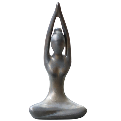 辉道现代简约创意瑜伽少女小摆件