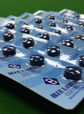 原装进口Brunswick超级蓝钻斯诺克皮头黑八杆杆头台球杆皮头包邮