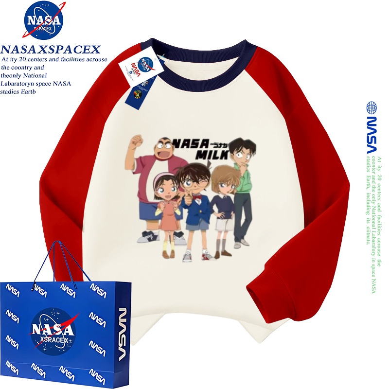 NASA联名2025名侦探柯南日系卫衣