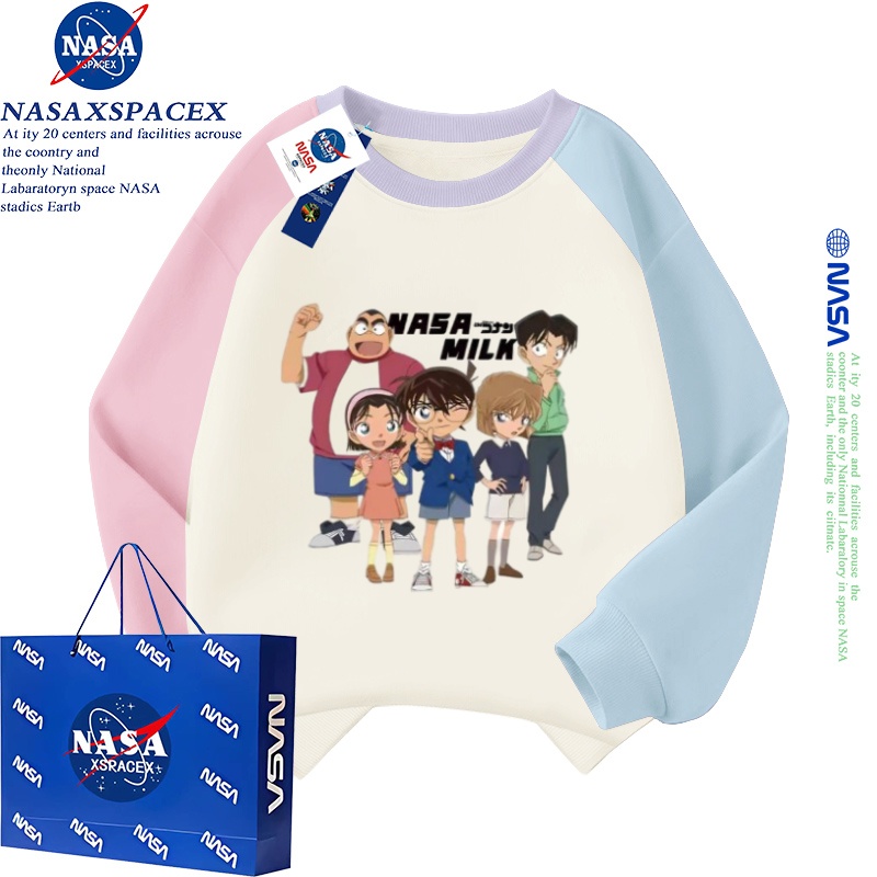 NASA联名名侦探柯南日系动漫卫衣