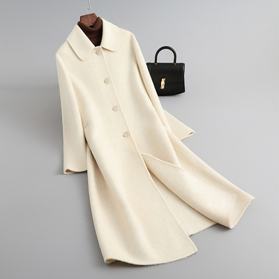 羊绒大衣中长款韩版毛呢外套