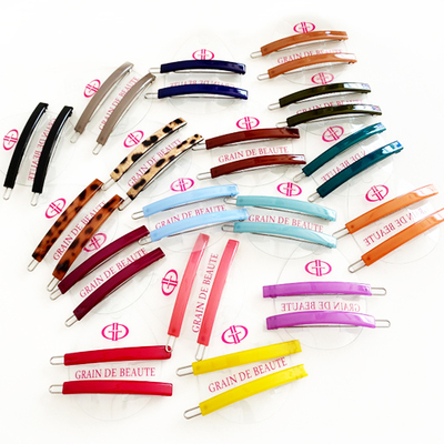 韩国进口小发夹醋酸简约实用