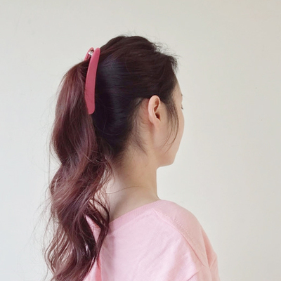 现货韩国AZNAVOUR/GRAINDEBEAUTE女饰品头饰发饰大方香蕉夹大发夹