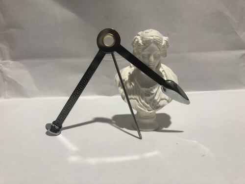 烟斗配件工具简易实用三合一烟斗刀 压棒刮刀金属烟刀