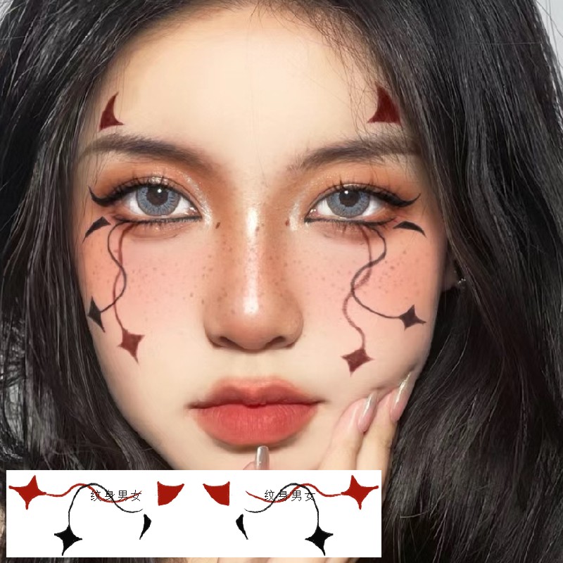 万圣节小恶魔妆容可爱南瓜
