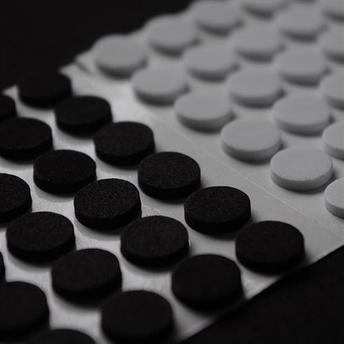圆形单面黏胶泡棉海绵EVA贴VCD家俱陶瓷花瓶防滑垫防震刮撞垫片图片