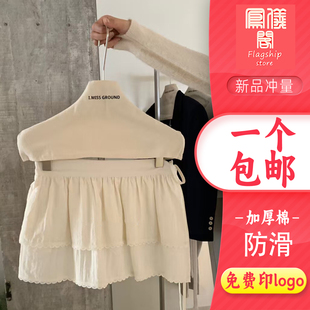 韩国女服装 店衣架布套防滑外罩套高级定制布罩无痕棉麻防尘保护罩